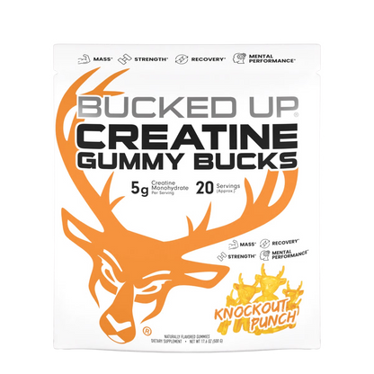 Bucked Up Creatine Gummy Bucks
