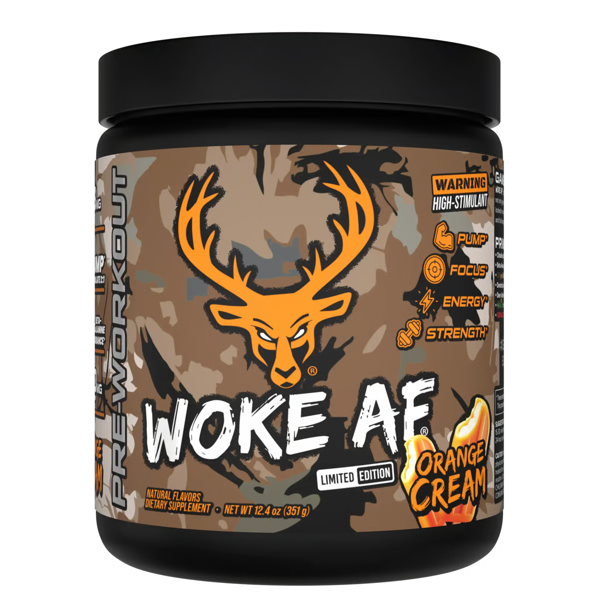 Bucked Up Woke AF - High Stimulant Pre-Workout