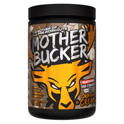 Bucked Up Mother Bucker Pre-Workout | 400mg Caffeine for Extreme Energy, Focus & Pumps