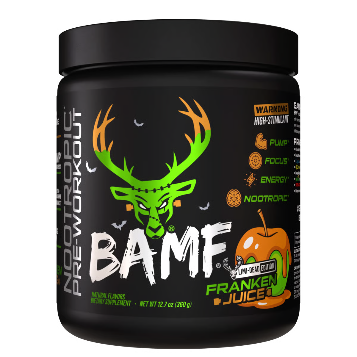 Bucked Up BAMF High-Stimulant Nootropic Pre-Workout