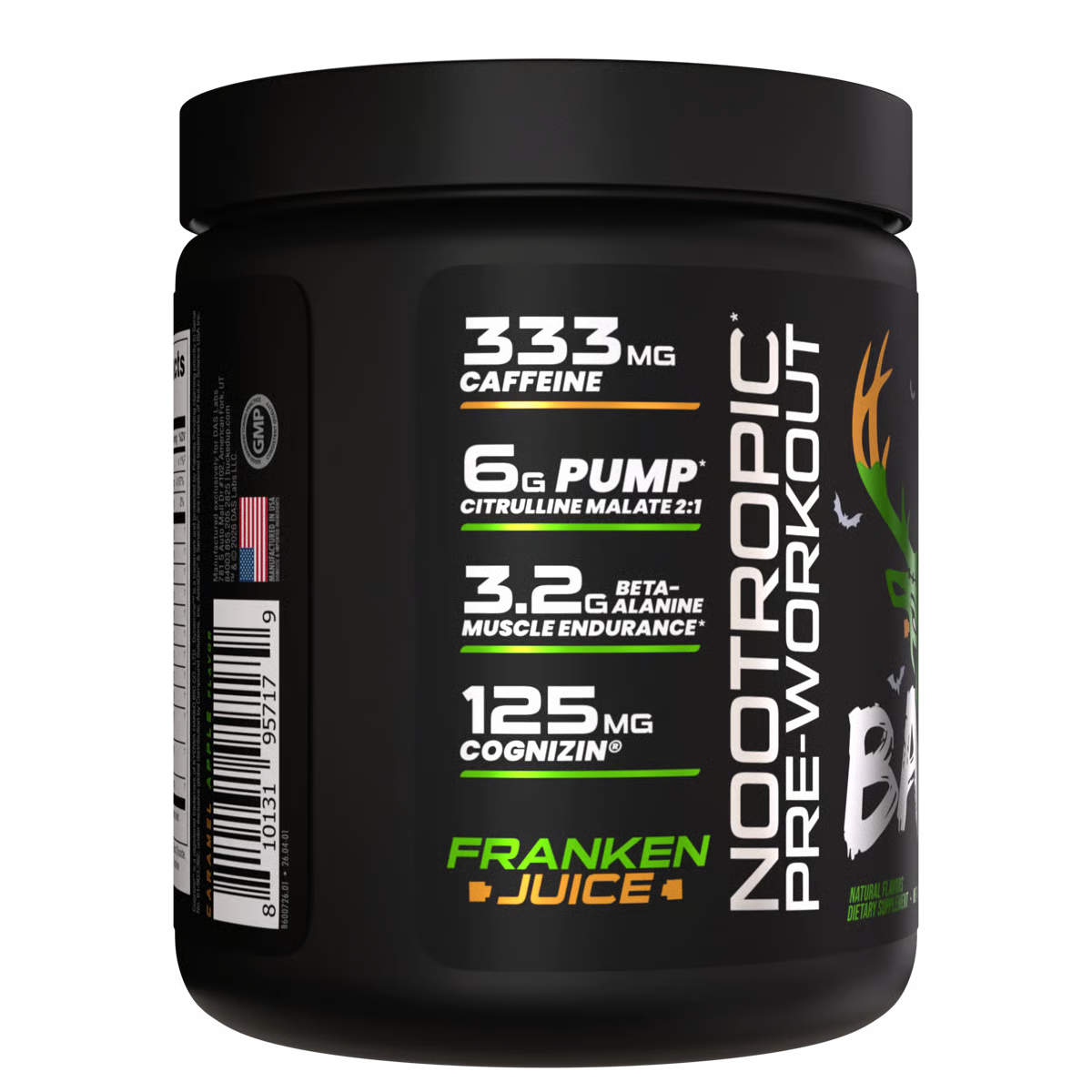Bucked Up BAMF High-Stimulant Nootropic Pre-Workout
