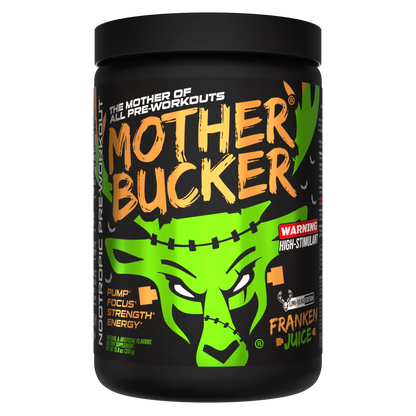 Bucked Up Mother Bucker Pre-Workout | 400mg Caffeine for Extreme Energy, Focus & Pumps