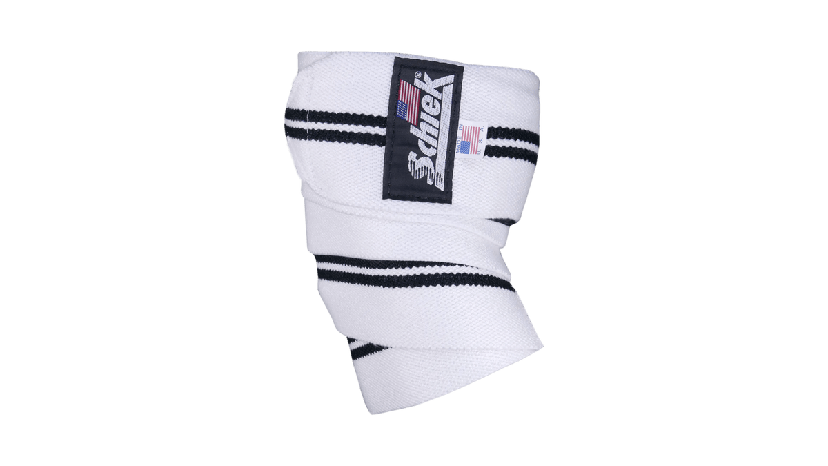 White Line Knee Wraps - Model 1178W sku-45469896966440- Mann Nutrition