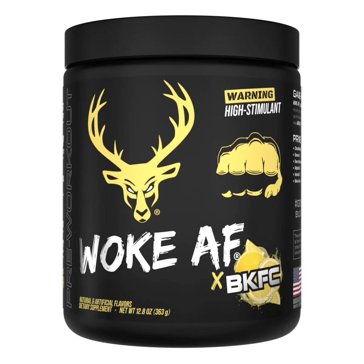 Woke AF - High Stimulant Pre - Workout - Mann Nutrition