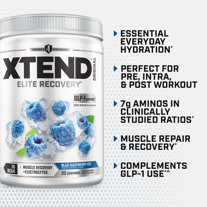 XTEND Original BCAA Powder – 7g BCAAs - Mann Nutrition